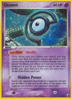 Unown C/28 Unseen Forces