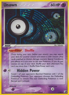 Unown I/28 Unseen Forces