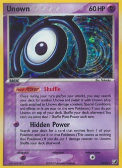 Unown M/28 Unseen Forces