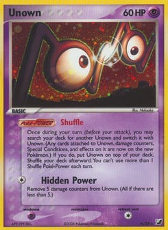 Unown N/28 Unseen Forces