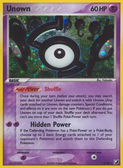 Unown S/28 Unseen Forces