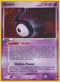 Unown T/28 Unseen Forces