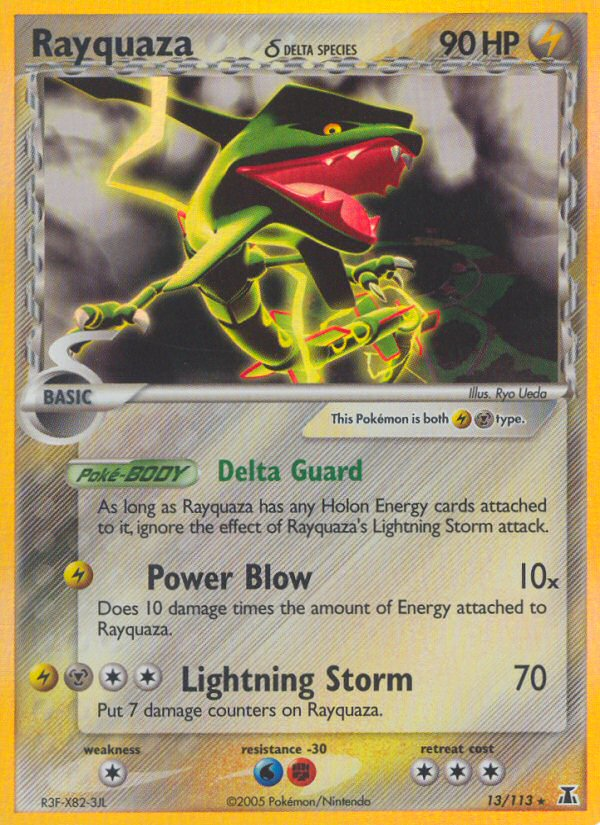 Rayquaza δ 13/113 Delta Species