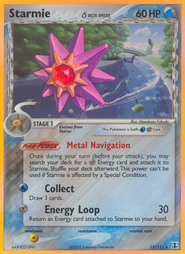 Starmie δ 15/113 Delta Species