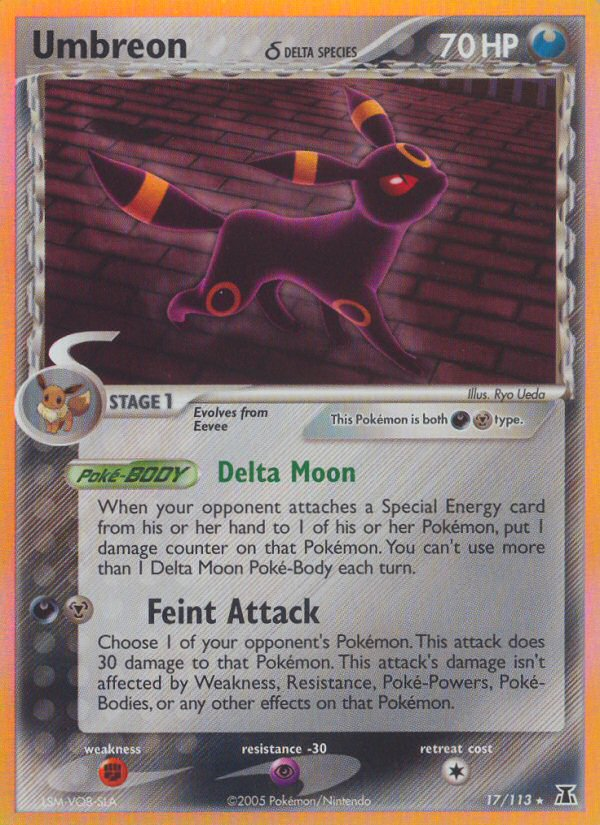 Umbreon δ 17/113 Delta Species