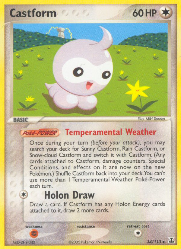 Castform 34/113 Delta Species
