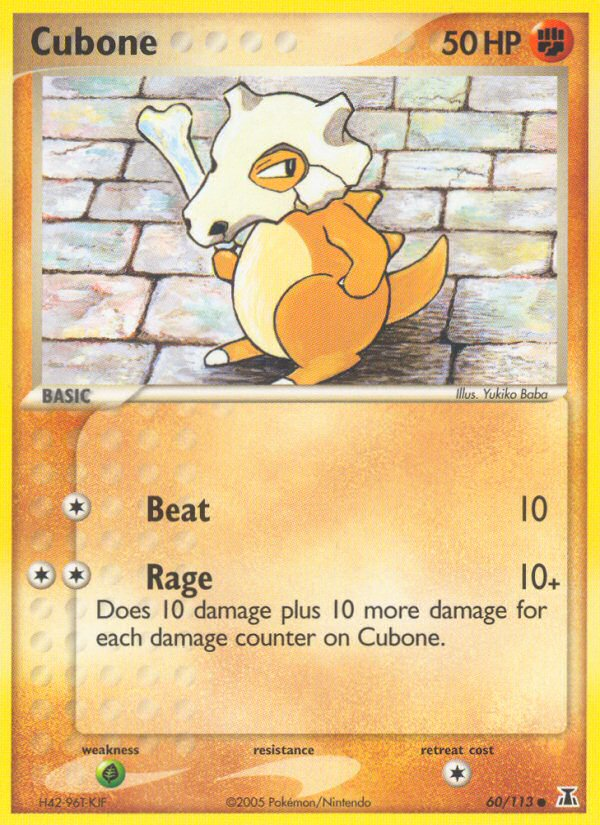 Cubone 60/113 Delta Species
