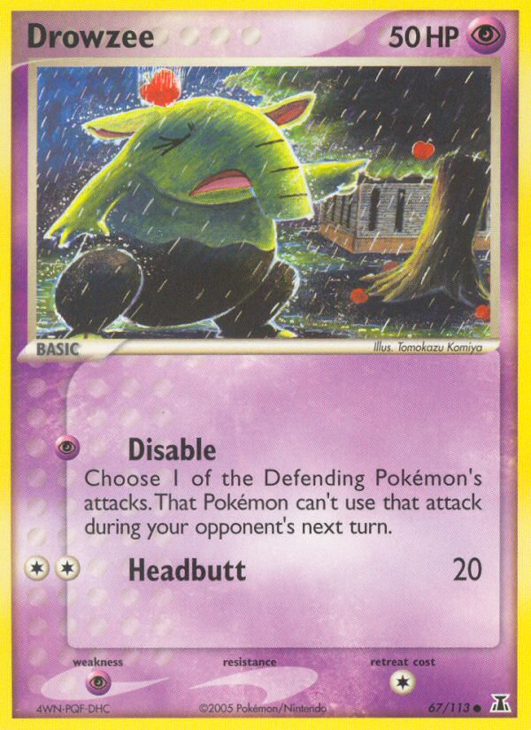 Drowzee 67/113 Delta Species