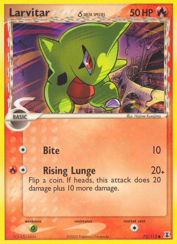 Larvitar δ 73/113 Delta Species
