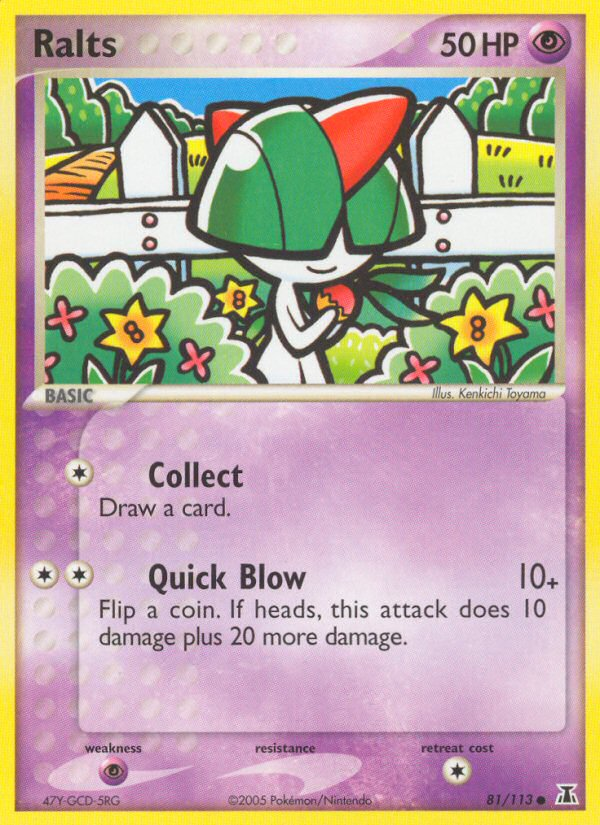 Ralts 81/113 Delta Species