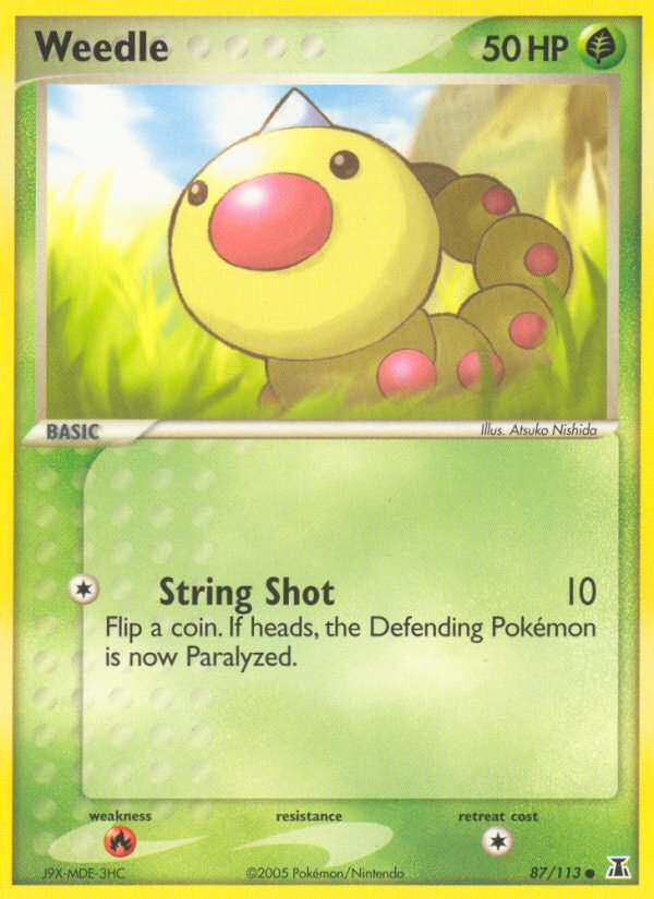 Weedle 87/113 Delta Species