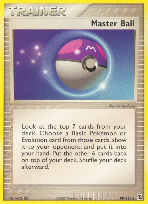 Master Ball 99/113 Delta Species