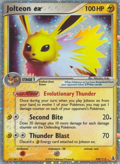 Jolteon ex 109/113 Delta Species