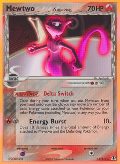 Mewtwo δ 12/113 Delta Species