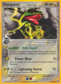 Rayquaza δ 13/113 Delta Species