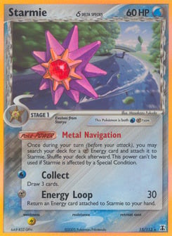 Starmie δ 15/113 Delta Species