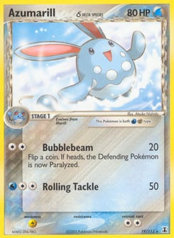 Azumarill δ 19/113 Delta Species