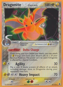 Dragonite δ 3/113 Delta Species