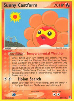 Sunny Castform 31/113 Delta Species