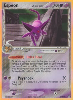 Espeon δ 4/113 Delta Species