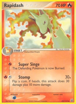 Rapidash 52/113 Delta Species