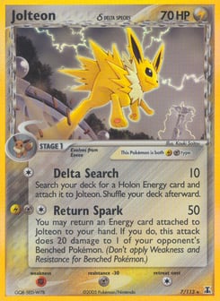 Jolteon δ 7/113 Delta Species