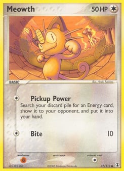 Meowth 77/113 Delta Species