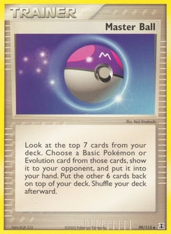 Master Ball 99/113 Delta Species