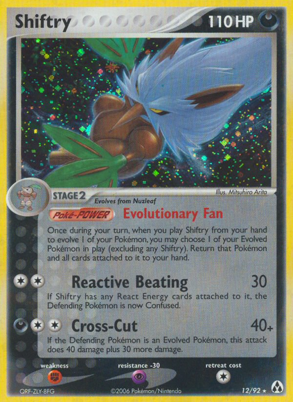 Shiftry 12/92 Legend Maker