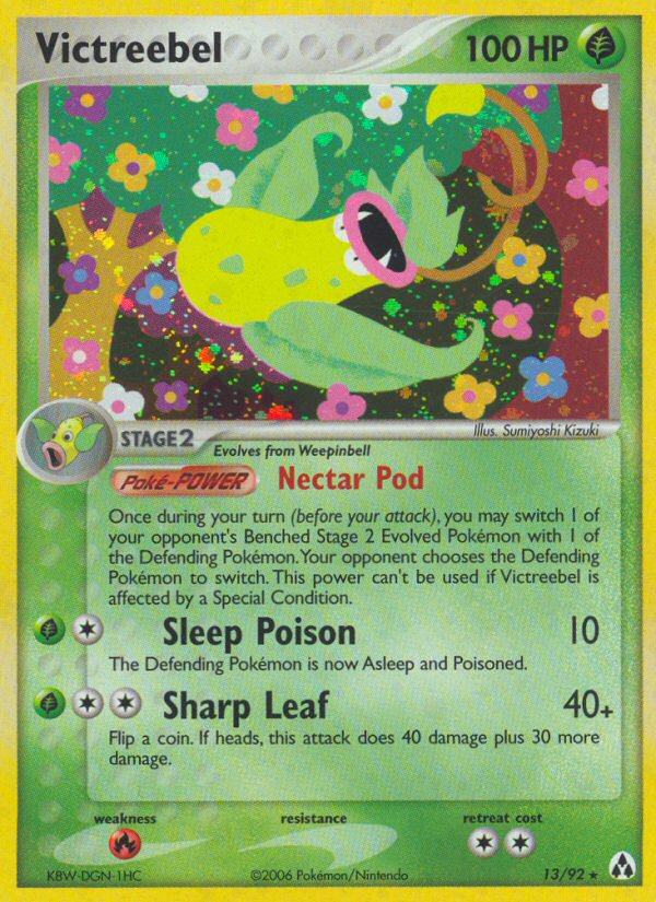 Victreebel 13/92 Legend Maker