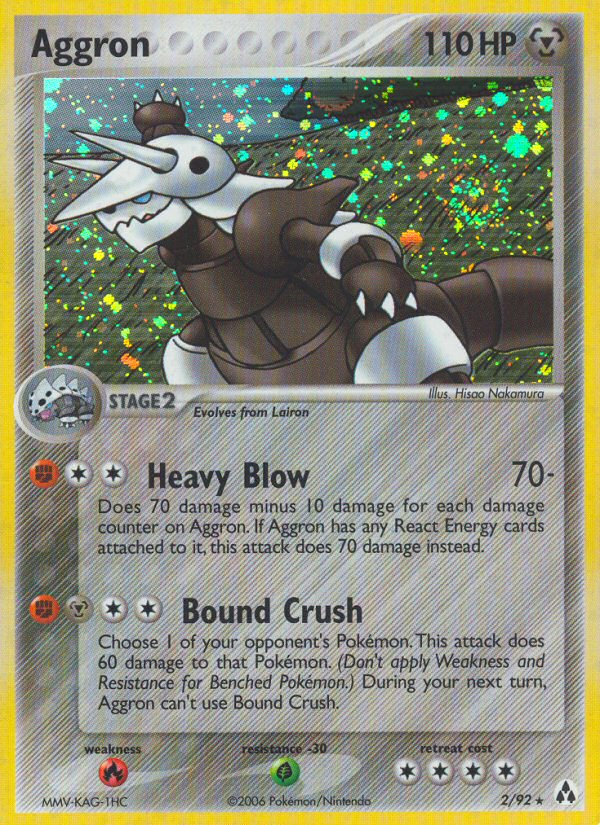 Aggron 2/92 Legend Maker