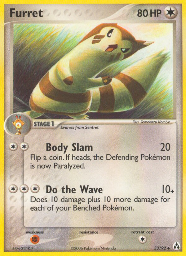 Furret 33/92 Legend Maker
