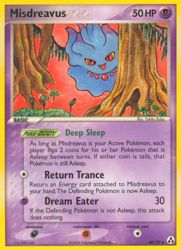Misdreavus 40/92 Legend Maker