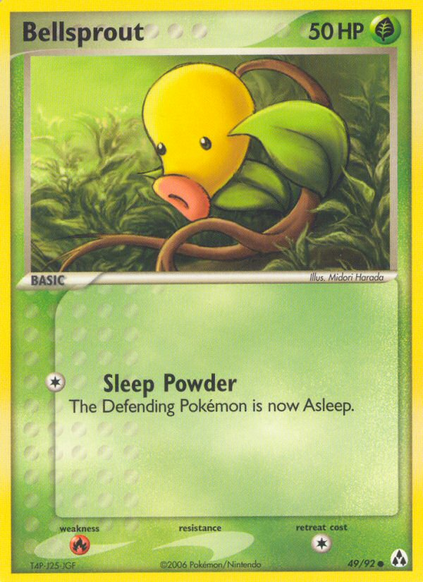 Bellsprout 49/92 Legend Maker