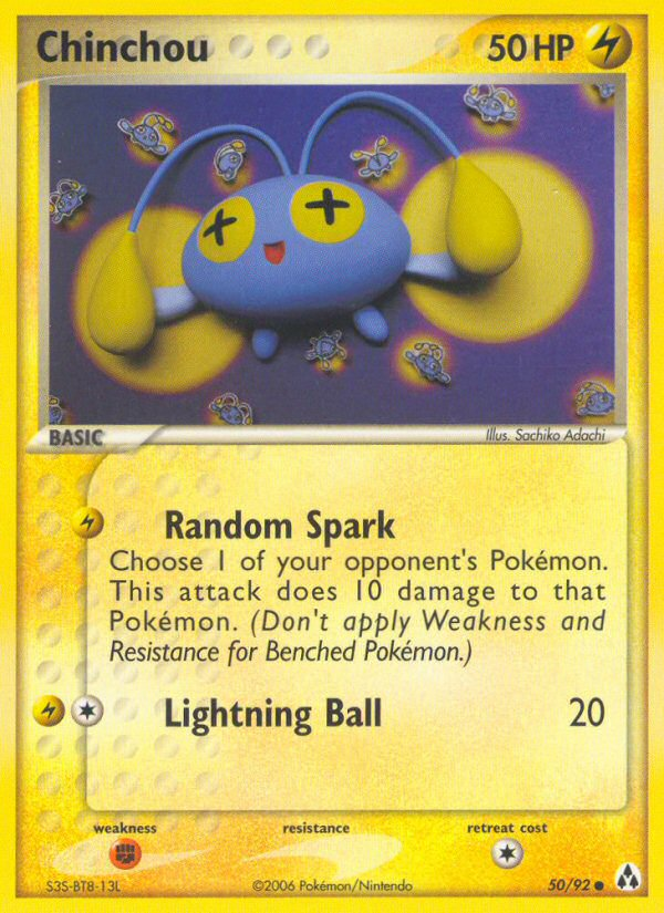 Chinchou 50/92 Legend Maker