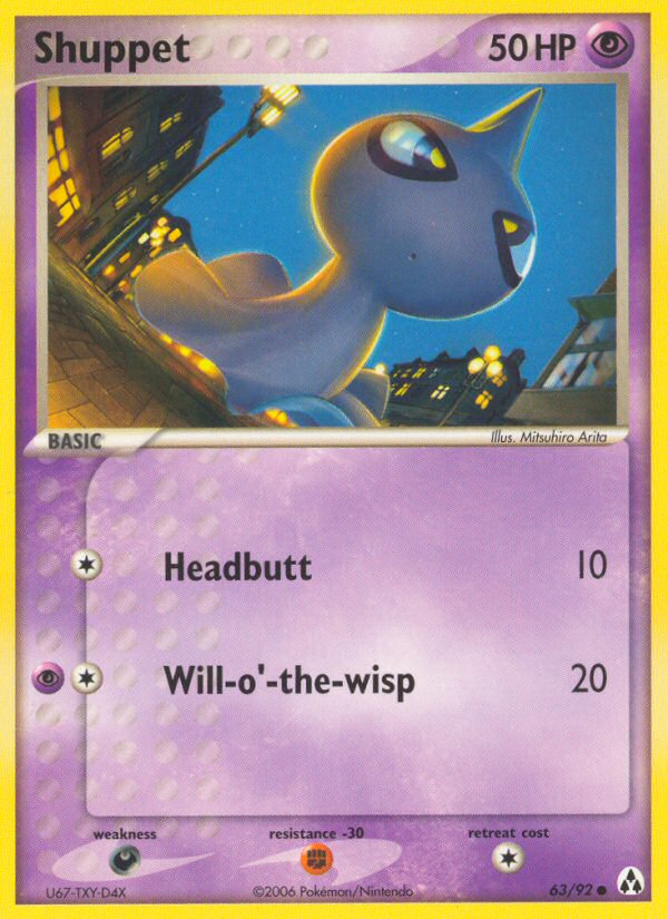 Shuppet 63/92 Legend Maker