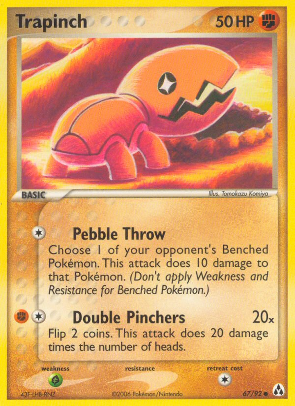 Trapinch 67/92 Legend Maker