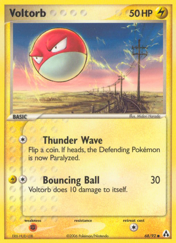 Voltorb 68/92 Legend Maker