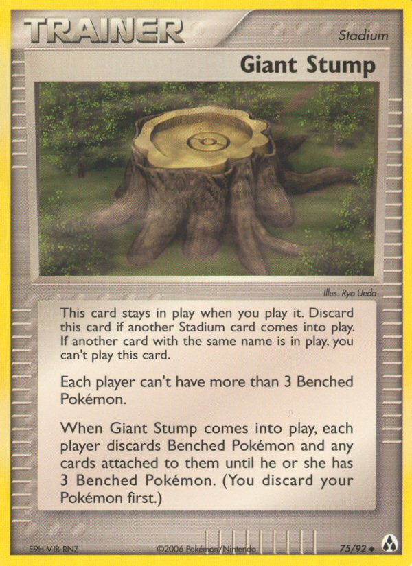 Giant Stump 75/92 Legend Maker