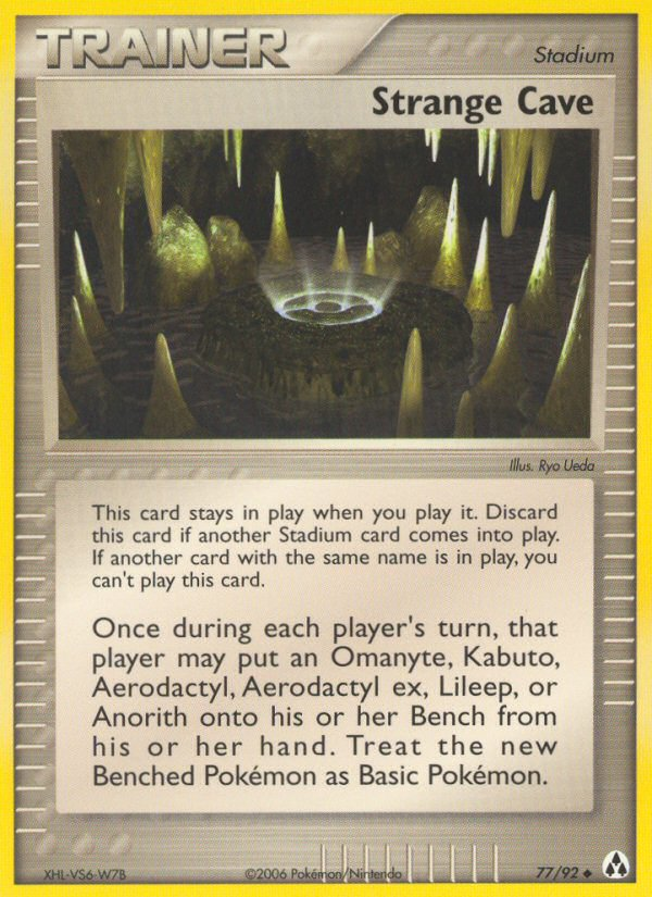 Strange Cave 77/92 Legend Maker