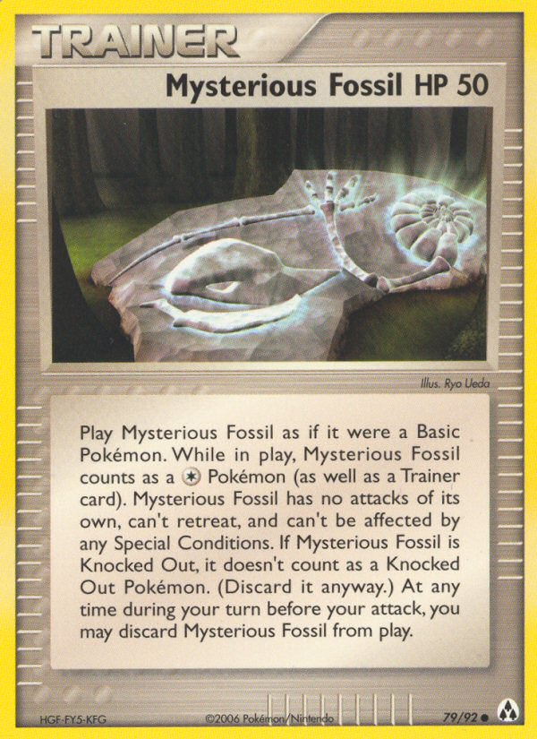 Mysterious Fossil 79/92 Legend Maker