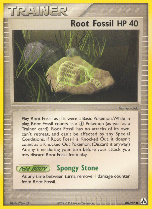 Root Fossil 80/92 Legend Maker