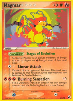 Magmar 21/92 Legend Maker