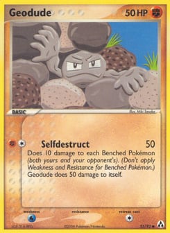 Geodude 53/92 Legend Maker