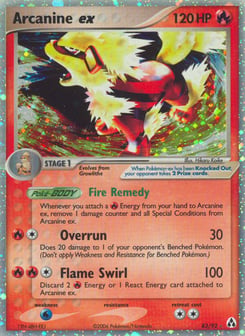 Arcanine ex 83/92 Legend Maker