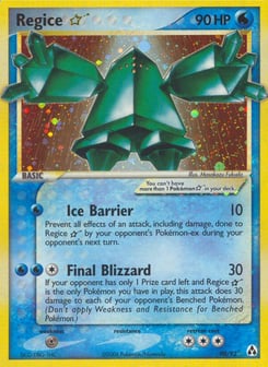 Regice ☆ 90/92 Legend Maker