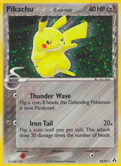 Pikachu δ 93/92 Legend Maker