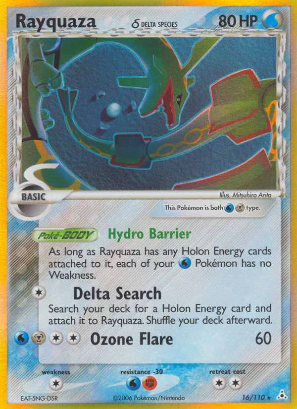 Rayquaza δ 16/110 Holon Phantoms