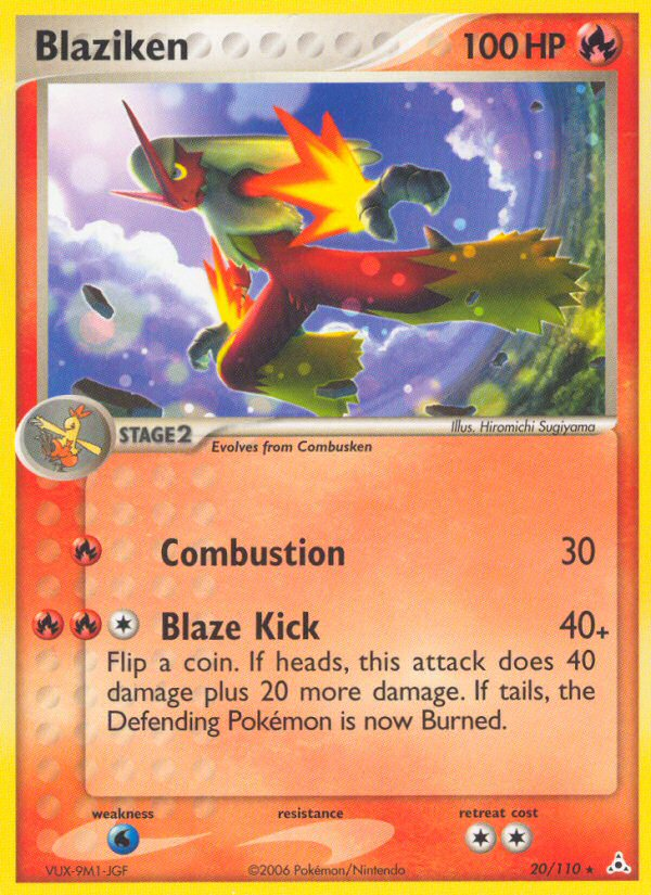 Blaziken 20/110 Holon Phantoms