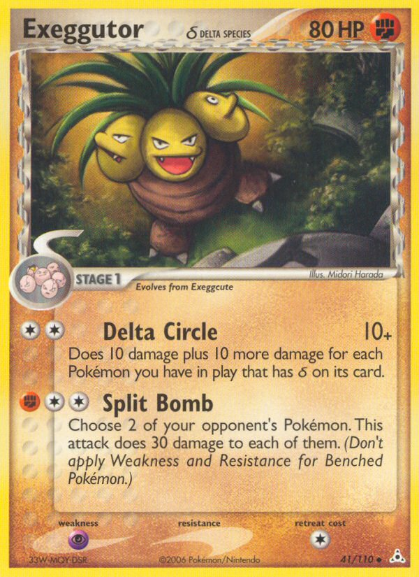 Exeggutor δ 41/110 Holon Phantoms
